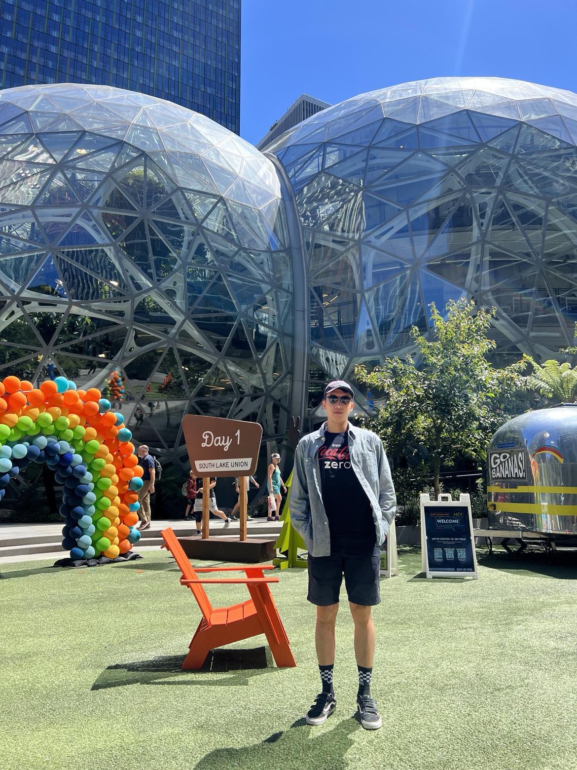 Day 1 at Amazon headquarters in Seattle